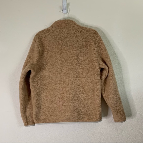 Patagonia womens retro pile fleece marsupial pull over sweater M - Picture 9 of 9